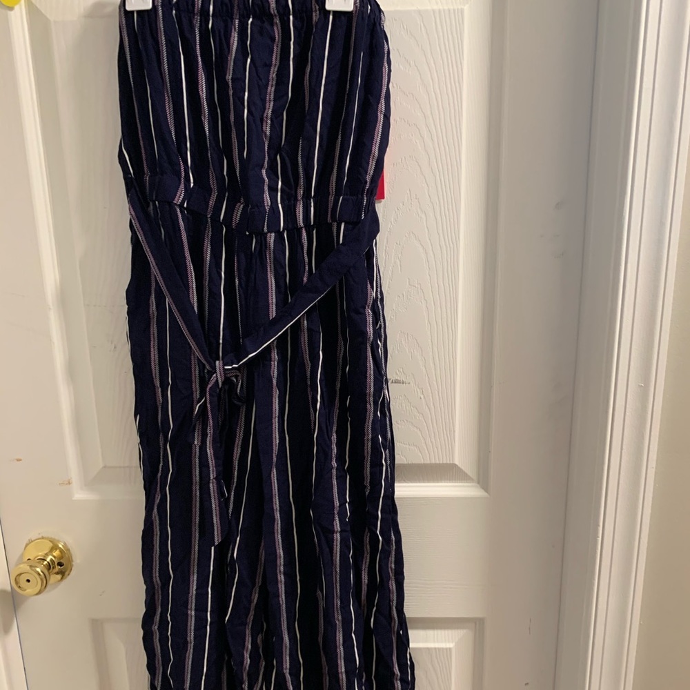 Brand new strapless romper!!